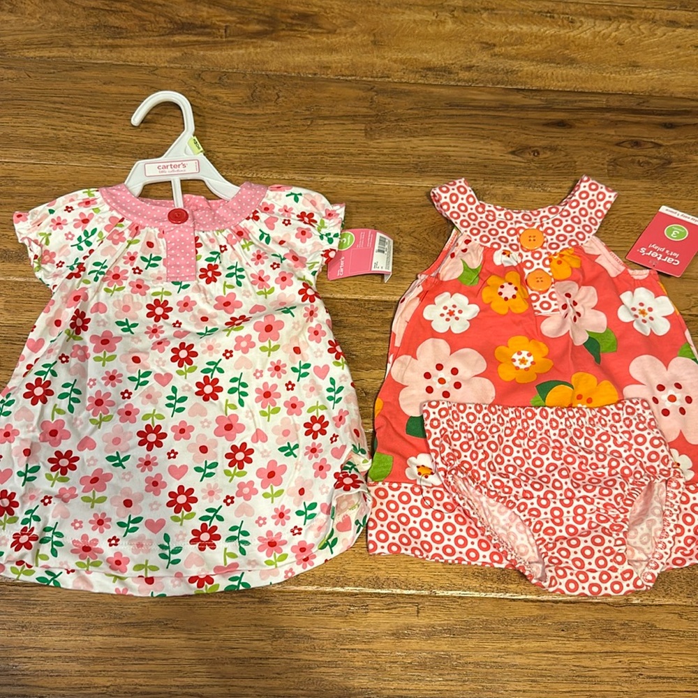 **Set of 2** Baby Girls Summerr Outfits 3 Months